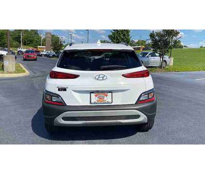 2023 Hyundai Kona SEL is a White 2023 Hyundai Kona SEL SUV in Tuscaloosa AL