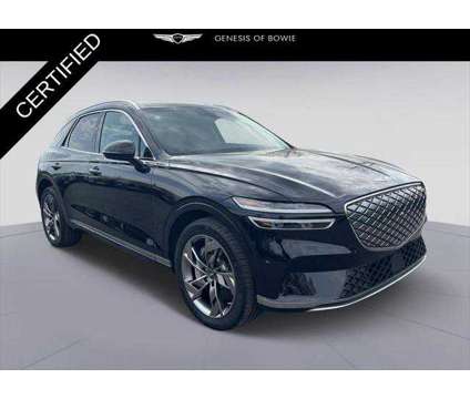 2023 Genesis Electrified GV70 Advanced AWD is a Black 2023 SUV in Bowie MD