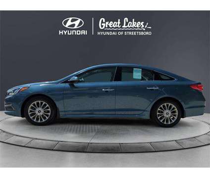 2015 Hyundai Sonata Limited is a Blue 2015 Hyundai Sonata Limited Sedan in Streetsboro OH