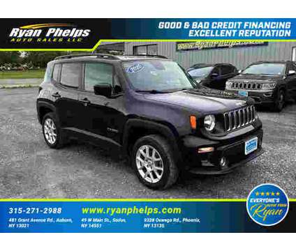 2020 Jeep Renegade for sale is a Black 2020 Jeep Renegade Car for Sale in Auburn NY