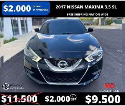 2017 Nissan Maxima for sale is a Black 2017 Nissan Maxima Car for Sale in Miami FL