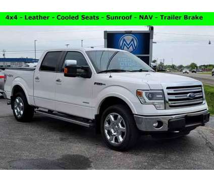 2014 Ford F150 SuperCrew Cab for sale is a White 2014 Ford F-150 SuperCrew Car for Sale in Adrian MI