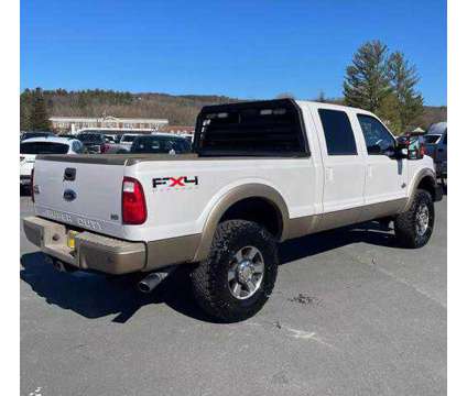 2011 Ford F350 Super Duty Crew Cab for sale is a White 2011 Ford F-350 Super Duty Car for Sale in Huntington Station NY