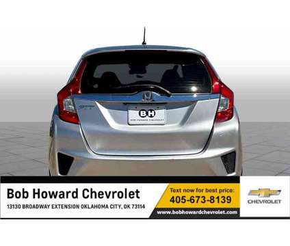 2016UsedHondaUsedFitUsed5dr HB CVT is a Silver 2016 Honda Fit Car for Sale in Oklahoma City OK