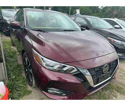 2021 Nissan Sentra for sale is a Red 2021 Nissan Sentra 1.8 Trim Car for Sale in Houston TX