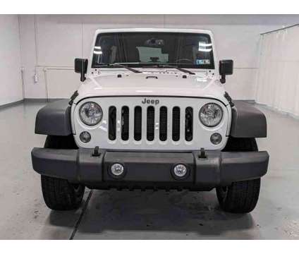 2018UsedJeepUsedWrangler UnlimitedUsed4x4 is a White 2018 Jeep Wrangler Unlimited Car for Sale in Greensburg PA