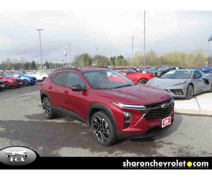 2024UsedChevroletUsedTraxUsedFWD 4dr is a Red 2024 Chevrolet Trax Car for Sale in Liverpool NY
