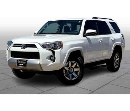 2021UsedToyotaUsed4RunnerUsed4WD (SE) is a White 2021 Toyota 4Runner Car for Sale in Lubbock TX