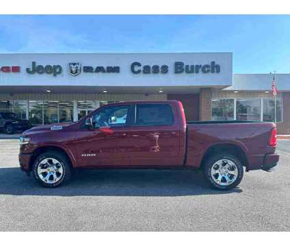 2025NewRamNew1500New4x4 Crew Cab 5 7 Box is a Red 2025 RAM 1500 Model Car for Sale in Quitman GA
