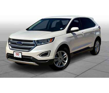 2017UsedFordUsedEdgeUsed4dr AWD is a Silver, White 2017 Ford Edge Car for Sale in Oklahoma City OK