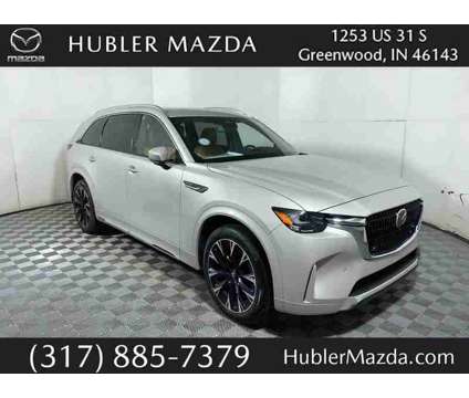 2024UsedMazdaUsedCX-90UsedAWD is a Silver 2024 Mazda CX-9 Car for Sale in Greenwood IN