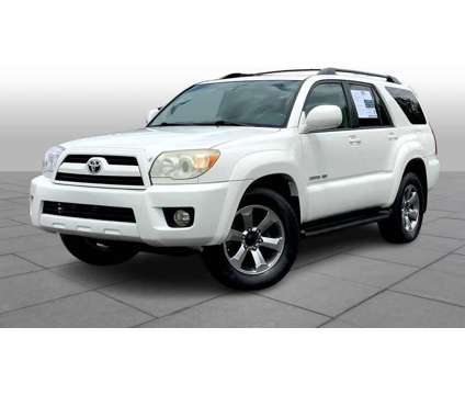 2007UsedToyotaUsed4RunnerUsed4WD 4dr V6 is a White 2007 Toyota 4Runner Car for Sale in Columbia SC