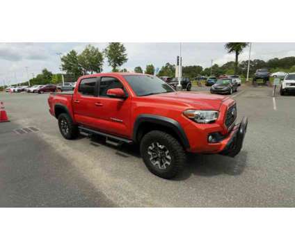 2018UsedToyotaUsedTacomaUsedDouble Cab 5 Bed V6 4x4 AT (SE) is a Red 2018 Toyota Tacoma Car for Sale in Matthews NC