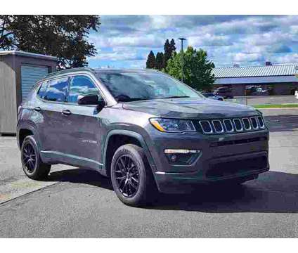 2018UsedJeepUsedCompassUsed4x4 is a Grey 2018 Jeep Compass Car for Sale in Medford OR