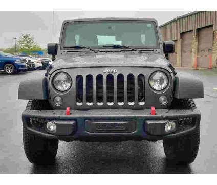 2016UsedJeepUsedWrangler UnlimitedUsed4WD 4dr is a Grey 2016 Jeep Wrangler Unlimited Car for Sale in Westfield MA
