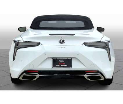 2023UsedLexusUsedLCUsedConvertible is a White 2023 Car for Sale in Benbrook TX