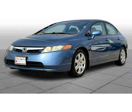 2008UsedHondaUsedCivicUsed4dr Man is a Blue 2008 Honda Civic Car for Sale in Richmond TX