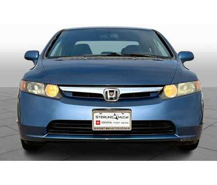 2008UsedHondaUsedCivicUsed4dr Man is a Blue 2008 Honda Civic Car for Sale in Richmond TX