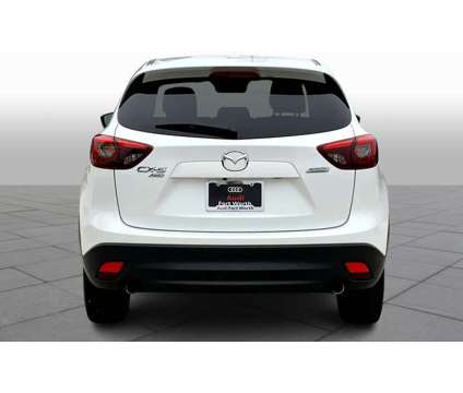 2016UsedMazdaUsedCX-5Used2016.5 AWD 4dr Auto is a White 2016 Mazda CX-5 Car for Sale in Benbrook TX