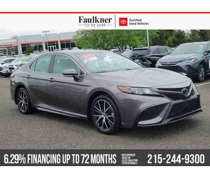 2022 Toyota Camry SE is a Grey 2022 Toyota Camry SE Car for Sale in Trevose PA