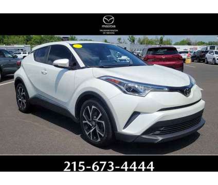 2019 Toyota C-HR XLE is a White 2019 Toyota C-HR XLE Car for Sale in Trevose PA