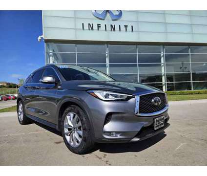 2021 Infiniti Qx50 Luxe is a Grey 2021 Infiniti QX50 Luxe Car for Sale in Elkhorn NE