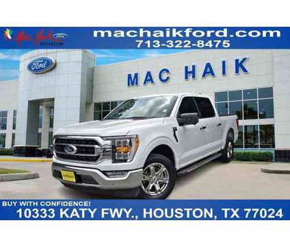 2022 Ford F-150 XLT is a White 2022 Ford F-150 XLT Car for Sale in Houston TX