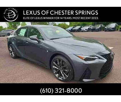 2024 Lexus IS IS 350 F SPORT is a Grey 2024 Lexus IS Car for Sale in Chester Springs PA