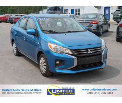 2021 Mitsubishi Mirage G4 is a Blue 2021 Mitsubishi Mirage G4 Car for Sale in Utica, NY NY