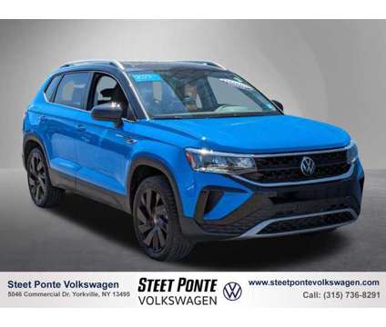 2023 Volkswagen Taos SE is a Black, Blue 2023 Car for Sale in Utica, NY NY