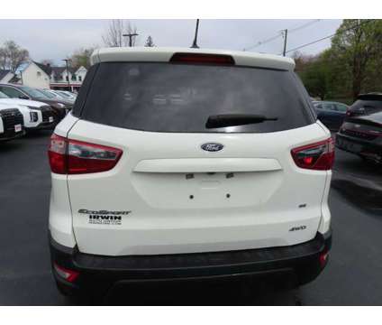2020 Ford EcoSport SE is a White 2020 Ford EcoSport SE Car for Sale in Laconia NH