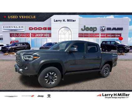 2023 Toyota Tacoma 4WD TRD Off-Road is a Grey 2023 Toyota Tacoma Car for Sale in Denver CO