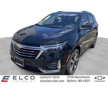 2024 Chevrolet Equinox Premier is a Black 2024 Chevrolet Equinox Premier Car for Sale in Ballwin MO
