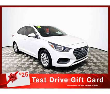 2018 Hyundai Accent SEL is a White 2018 Hyundai Accent Car for Sale in Tampa FL