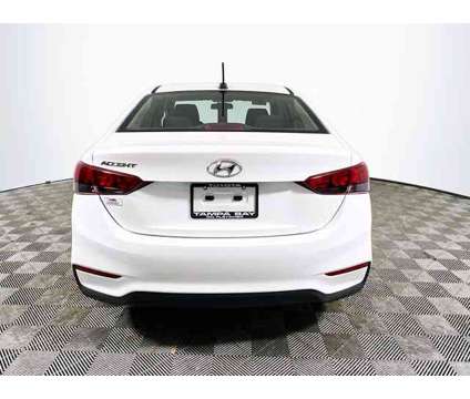 2018 Hyundai Accent SEL is a White 2018 Hyundai Accent Car for Sale in Tampa FL
