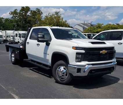 2024 Chevrolet Silverado 3500HD CC Work Truck is a White 2024 Chevrolet Silverado 3500 H/D Truck in Fort Myers FL