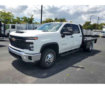 2024 Chevrolet Silverado 3500HD CC Work Truck is a White 2024 Chevrolet Silverado 3500 H/D Truck in Fort Myers FL