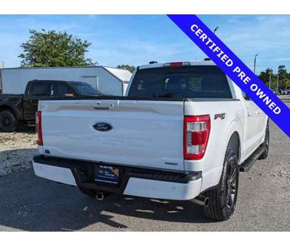 2021 Ford F-150 Lariat is a White 2021 Ford F-150 Lariat Car for Sale in Sarasota FL