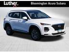 2019 Hyundai Santa Fe White, 32K miles