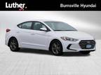 2017 Hyundai Elantra White, 141K miles