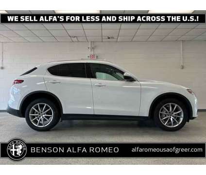 2018 Alfa Romeo Stelvio Ti AWD! is a White 2018 Alfa Romeo Stelvio Ti SUV in Greer SC