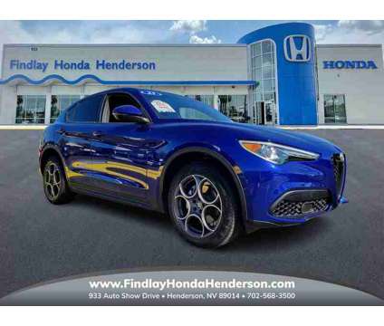 2023 Alfa Romeo Stelvio Sprint is a Blue 2023 Alfa Romeo Stelvio Car for Sale in Henderson NV