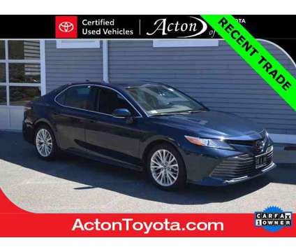 2019 Toyota Camry XLE is a Blue 2019 Toyota Camry XLE Sedan in Littleton MA