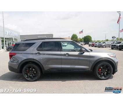 2024 Ford Explorer ST is a Grey 2024 Ford Explorer SUV in Greenville NC