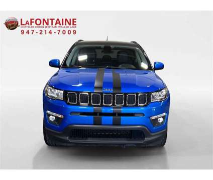 2018 Jeep Compass Latitude is a Blue 2018 Jeep Compass Latitude SUV in Walled Lake MI
