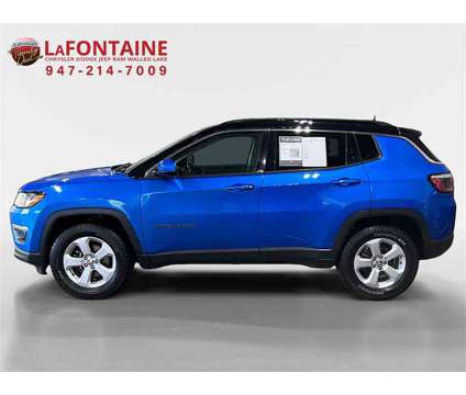 2018 Jeep Compass Latitude is a Blue 2018 Jeep Compass Latitude SUV in Walled Lake MI