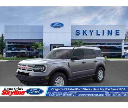 2024 Ford Bronco Sport Heritage is a Grey 2024 Ford Bronco SUV in Salem OR
