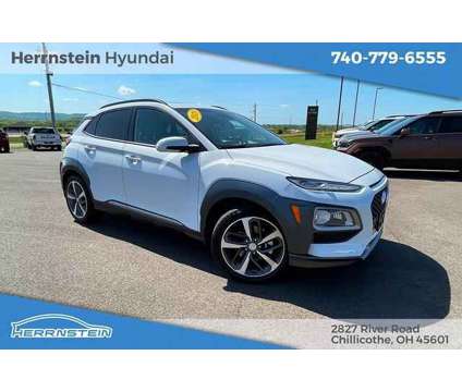 2019 Hyundai Kona Limited is a White 2019 Hyundai Kona Limited SUV in Chillicothe OH
