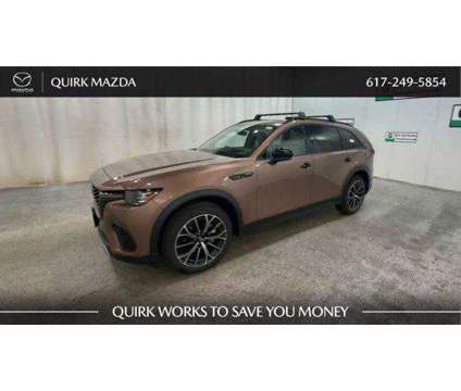 2025 Mazda CX-70 PHEV Premium Package is a Gold 2025 Mazda CX-7 SUV in Quincy MA