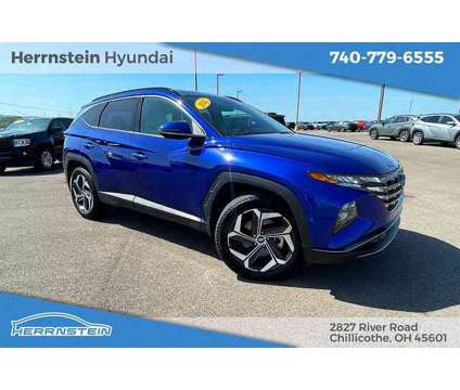 2022 Hyundai Tucson Limited is a Blue 2022 Hyundai Tucson Limited SUV in Chillicothe OH